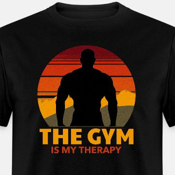 The gym is my therapy