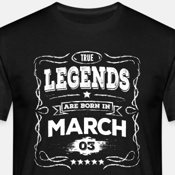 True legends are born in March