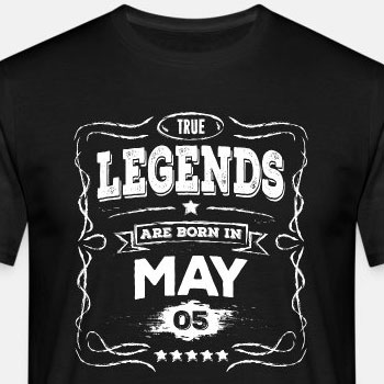 True legends are born in May